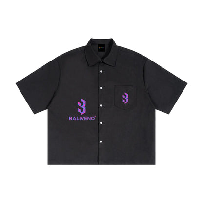 BALIVENO Unisex Boxy Heavyweight Short Sleeve Shirt — Studio 02