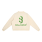 Essential Fleece Mock-Neck Crew Sweatshirt