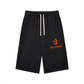BALIVENO Relaxed Drawstring Three-Quarter Shorts — Studio 01