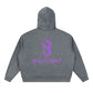 Unisex Sparkles Full Zip Boxy Hoodie