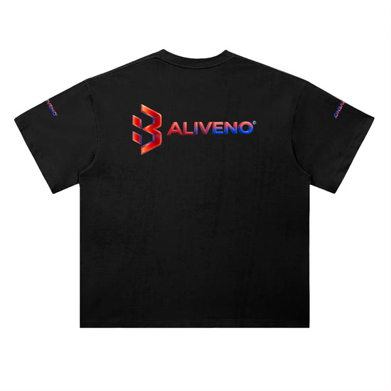 Baliveno Heavyweight Drop Shoulder Cotton T-Shirt