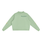 Baliveno Essential Fleece Mock-Neck Crew Sweatshirt