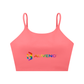 Spaghetti Strap Yoga Sports Bra