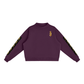 Baliveno  Essential Fleece Mock-Neck Crew Sweatshirt