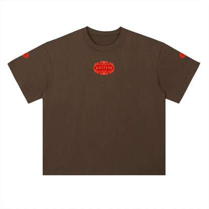 Heavyweight Drop Shoulder Cotton T-Shirt
