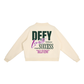 Essential Fleece Mock-Neck Crew Sweatshirt