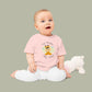 Baby T-Shirt — "Tall Dreams Tiny Steps" Cute Graphic Baby Tee