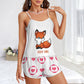 Foxy Girl Strap Pajama Set