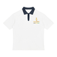 Unisex Color Block Quarter-Zip Polo Shirt