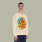 Flame On! Retro Fantastic Four Graphic Crewneck Sweatshirt