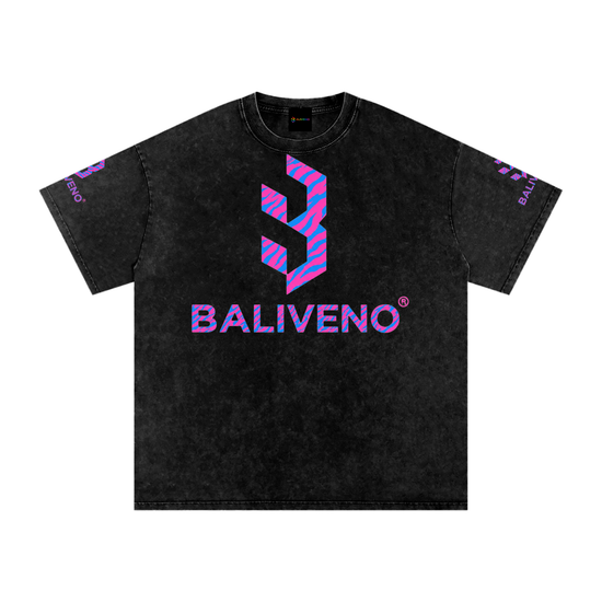 BALIVENO Snow-Washed Oversized Cotton T-Shirt — Studio 32