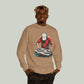 DJ Turntable Sweatshirt — Know Yourself Back-Print Crewneck