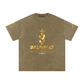 Baliveno Black Unisex Acid Wash Oversize T-Shirt - 250 GSM