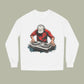 DJ Turntable Sweatshirt — Know Yourself Back-Print Crewneck
