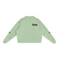 Baliveno Fleece Mock-Neck Crew Sweatshirt