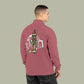 Funky Baba Yoga Graphic Quarter-Zip Sweatshirt