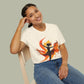 Phoenix Dance T‑Shirt — Fiery Silhouette Graphic Tee
