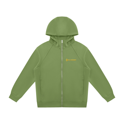 BALIVENO Unisex Raglan Full-Zip Hoodie — Studio 01