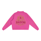 Baliveno Premium Essential Fleece Mock-Neck Crew Sweatshirt