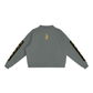 Baliveno  Essential Fleece Mock-Neck Crew Sweatshirt