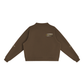 Baliveno Essential Fleece Mock-Neck Crew Sweatshirt