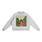 Essential Fleece Mock-Neck Crew Sweatshirt