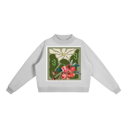 BALIVENO Essential Fleece Mock-Neck Sweatshirt — Studio 30