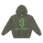 Baliveno Fleeced Boxy Hoodie Unisex Thick Cotton Polyester Blend