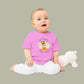 Baby T-Shirt — "Tall Dreams Tiny Steps" Cute Graphic Baby Tee