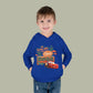 Toddler Hoodie “Let’s Hit the Open Road” Cars Lightning McQueen Pullover