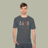 Eat Sleep Basketball Repeat Crew Graphic Tee — Rhythm, Steps & Movement by BALIVENO