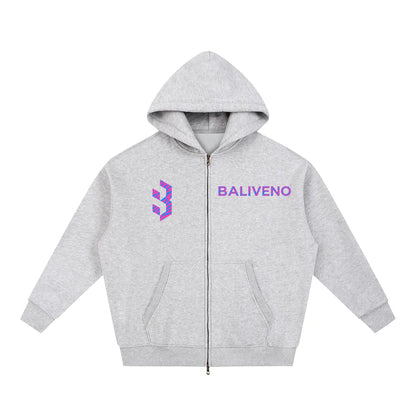 Baliveno Essential Oversized Fleece Boxy Hoodie Unisex Comfort Fit