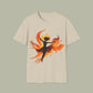 Phoenix Dance T‑Shirt — Fiery Silhouette Graphic Tee