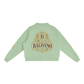 Baliveno Premium Essential Fleece Mock-Neck Crew Sweatshirt