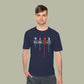 Eat Sleep Basketball Repeat Crew Graphic Tee — Rhythm, Steps & Movement
