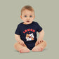 Infant One-Piece "Laugh Out Loud" Cute Baby Bodysuit