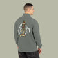 Funky Baba Yoga Graphic Quarter-Zip Sweatshirt