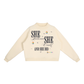Essential Fleece Mock-Neck Crew Sweatshirt