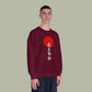Asian Brushstroke Crewneck Sweatshirt
