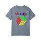 Adventure Landscape T-Shirt — "Know Yourself" Colorblock Back Print