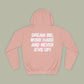 Baliveno Unisex College Hoodie — Dream big, work hard, and never give up!