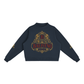 Baliveno Premium Essential Fleece Mock-Neck Crew Sweatshirt