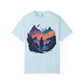 Adventure Landscape T-Shirt — "Know Yourself" Colorblock Back Print