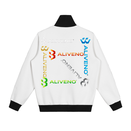 Baliveno Contrast Side Stripe Fleece Track Jacket