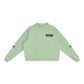 Baliveno Fleece Mock-Neck Crew Sweatshirt