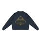Baliveno Luxurious Essential Fleece Mock-Neck Crew Sweatshirt