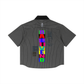 Baliveno Vibrant Unisex Striped Boxy Contrast Collar Shirt