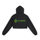 Essential Cropped Zip-Up Hoodie