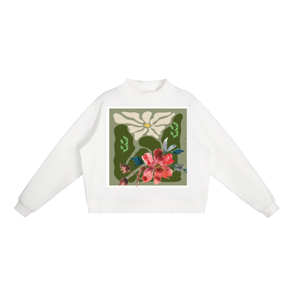 BALIVENO Essential Fleece Mock-Neck Sweatshirt — Studio 30