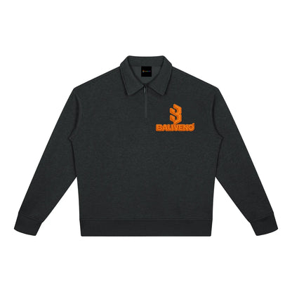 Baliveno Unisex Boxy Quarter-Zip Sweatshirt